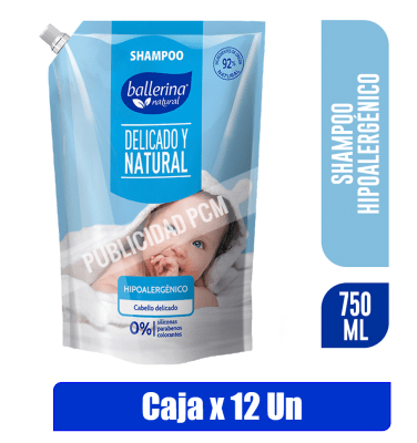 SHAMPOO BALLERINA HIPOALERGENICO DERM