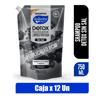 SHAMPOO BALLERINA CARBON ACTIVADO