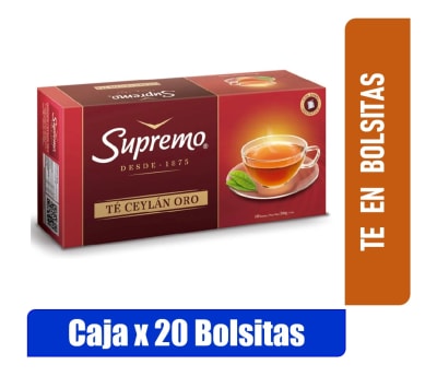 TE SUPREMO CEYLAN ORO 20 B