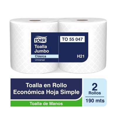 TOALLA MULTIUSO TORK 2x190Mt