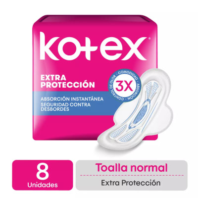 KOTEX EXTRA PROTECCION