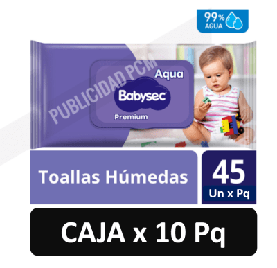 TOALLITA HUMEDA BABYSEC 45 UN1
