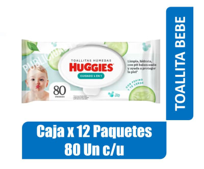 TOALLITA HUGGIES 4 EN 1