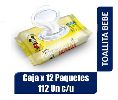 TOALLITA HUGGIES LIMPIEZA DIARIA