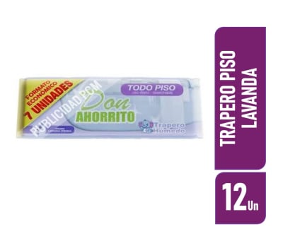 TRAPERO HUMEDO LAVANDA 12 UN