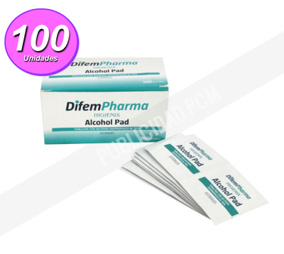 ALCOHOL ISOPROPÍLICO PAD CAJA 100 Un ALCOHOL ISOPROPÍLICO PAD CAJA 100 Un