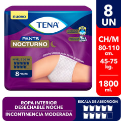 TENA PANTS NOCTURNO M