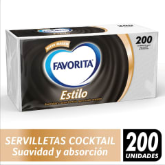 SERVILLETA FAVORITA ESTILO