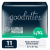PAÑAL NIÑO GOODNITES L/XL1