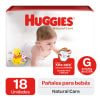 PAÑAL HUGGIES NATURAL CARE Gx181