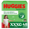 PAÑAL HUGGIES ACTIVE SEC XXXG1