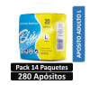 PACK BLU APOSIT x280  PQ 141