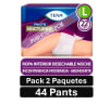 PACK TENA PANTS NOCT Lx44  PQ 21
