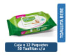 TOALLITA BEBE COTTONSEC 50 UN1