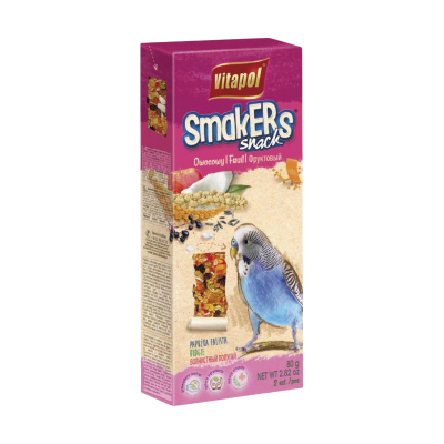 Barrita Smakers De Frutas Para Periquitos Vitapol1