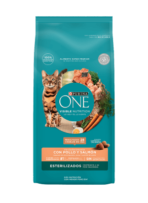 One cat Esterilizado Pollo & Salmón1