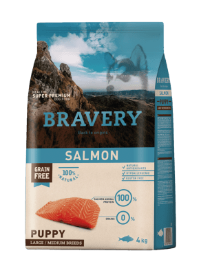 Bravery Dog Salmón Puppy Medium - Large1