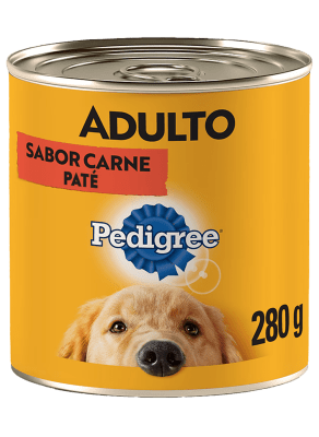 Lata Pedigree Carne Adulto1