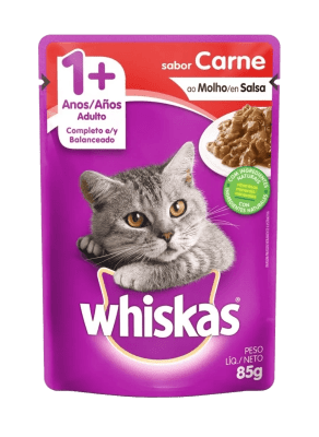 Sachet Whiskas Adulto Carne1