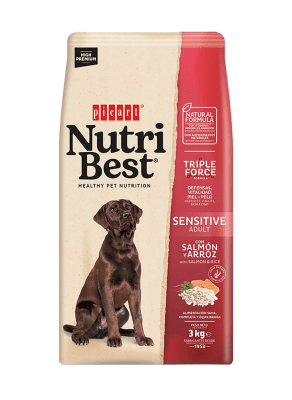 Nutri Best Dog Adulto Sensitive Salmon and Rice1