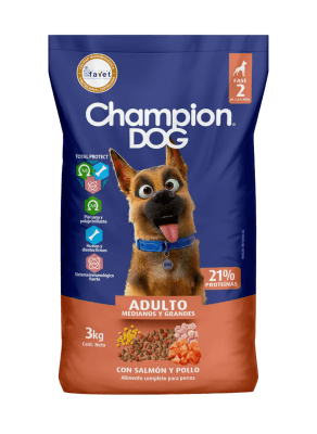 Champion Dog Adulto Salmon/Pollo1