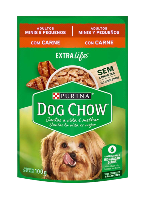 Sachet Dog Chow Adulto Rp. Carne1
