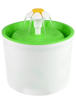 Bebedero Eléctrico Fuente Flor1