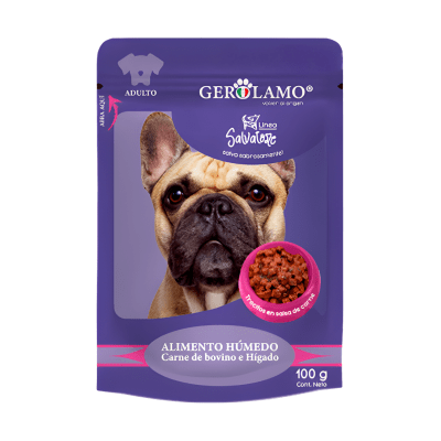 Salvatore POUCH PERRO ADULTO CARNE1