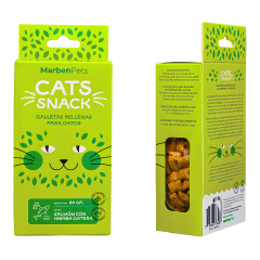 Cat Snack Sabor Salmon Hierba Gatera