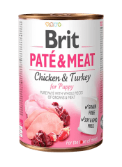 Lata Brit Care Dog Pate & Meat Chicken & Turkey Puppy