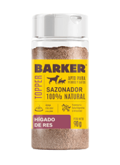 Barker bites Sazonador Higado de res