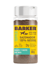 Barker bites Sazonador Bazo y Bofe de res