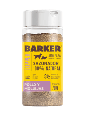 Barker bites Sazonador Pollo y Mollejas