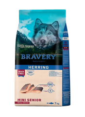 Bravery Dog Herring Mini Senior +8