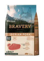 Bravery Dog Iberian Pork Adulto Medium - Large