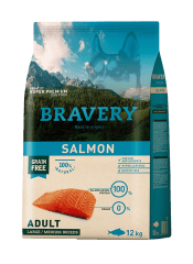 Bravery Dog Salmón Adulto Medium - Large