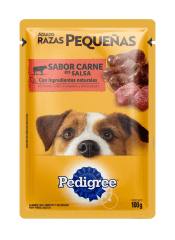 Sachet Pedigree Adulto Razas Pequeñas Carne