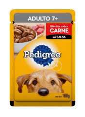 Sachet Pedigree Adulto 7+ Carne