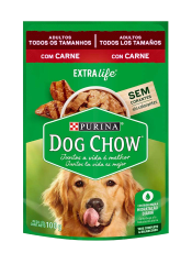 Sachet Dog Chow Adulto Carne