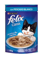 Sachet Felix Adulto Pescado Blanco