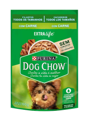 Sachet Dog Chow Cachorro Carne
