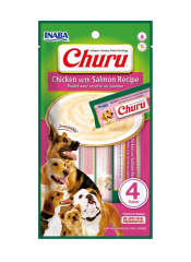 Churu Perro Pollo y Salmón