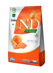 N&D Cat PUMPKIN Adulto Salmon & Calabaza