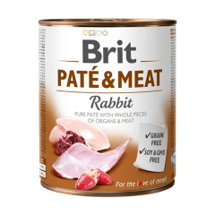 Lata Brit Care Dog Paté & Meat Rabbit