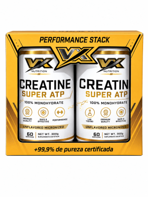 2x1 CREATINA 100% MONOHIDRATADA VX NUTRITION (300 GR)