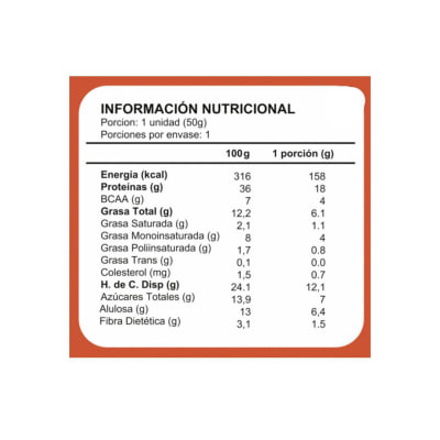 BARRA PROTEICA JUST PROTEIN ISOLATE BAR (50 GR)