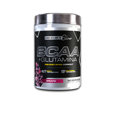 AMINOACIDOS BCAA + GLUTAMINA GREATLHETE (330 GR)