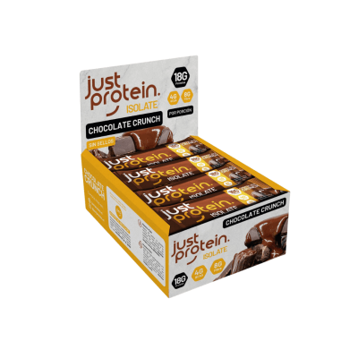 DISPLAY 12 JUST PROTEIN ISOLATE BAR 50 GR CHOCOLATE CRUNCH