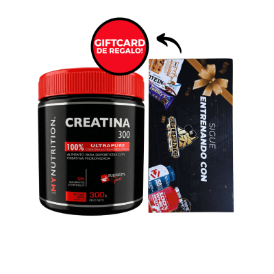 CREATINA 100% MONOHIDRATADA MY NUTRITION (300 GR)