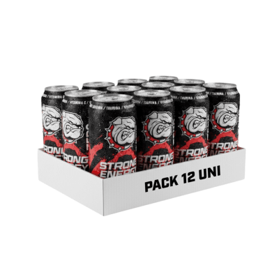 DISPLAY 12 STRONG ENERGY DRINK SHOCK (473 ML)